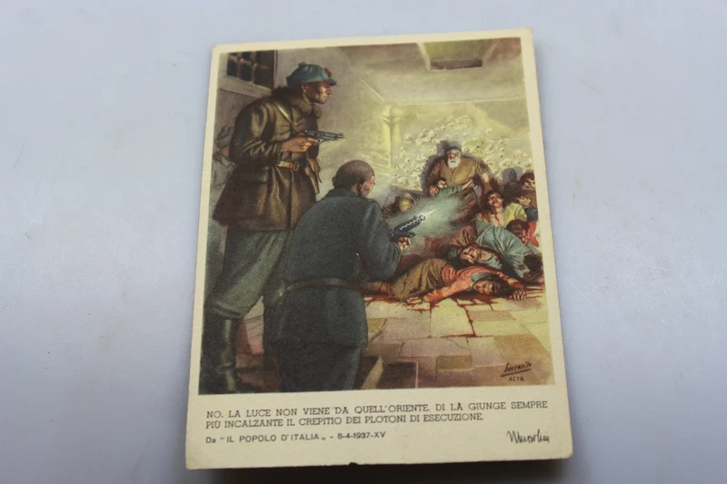 Antibolschewistische PNF-Postkarte