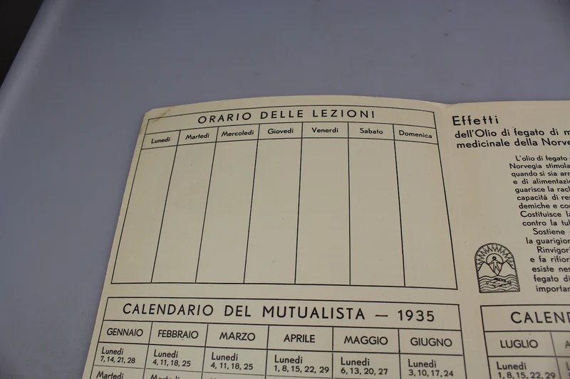 Schultagebuch 1935