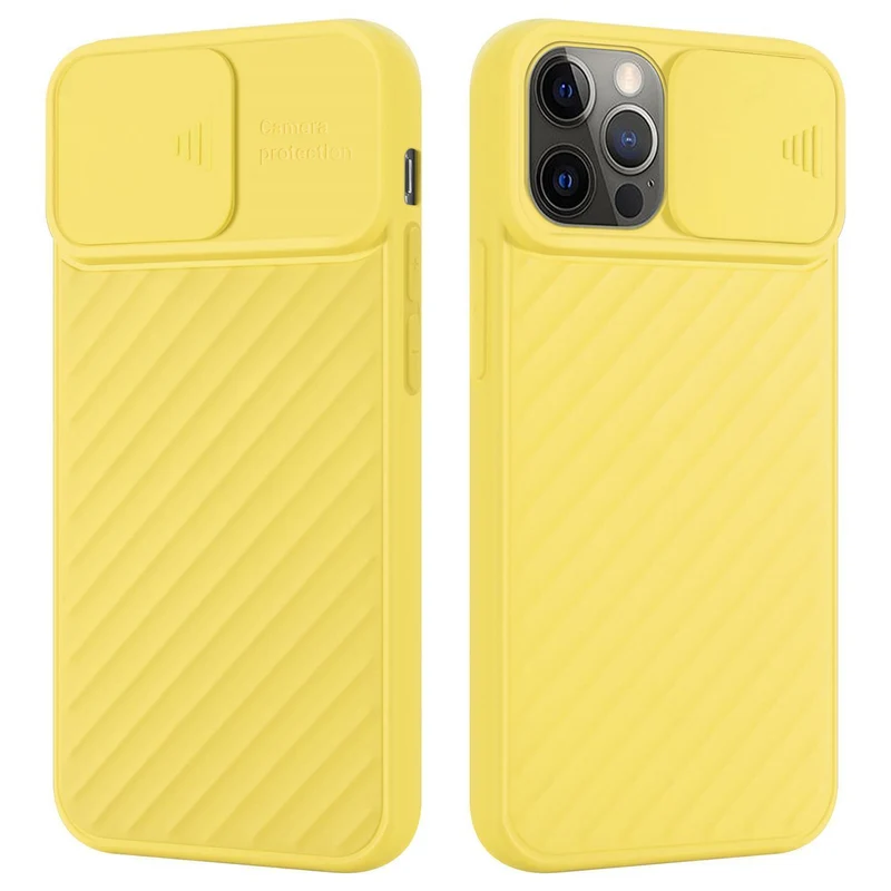 Cadorabo Hülle kompatibel mit Apple iPhone 13 PRO MAX Schutzhülle aus flexiblem TPU Silikon und mit Kameraschutz