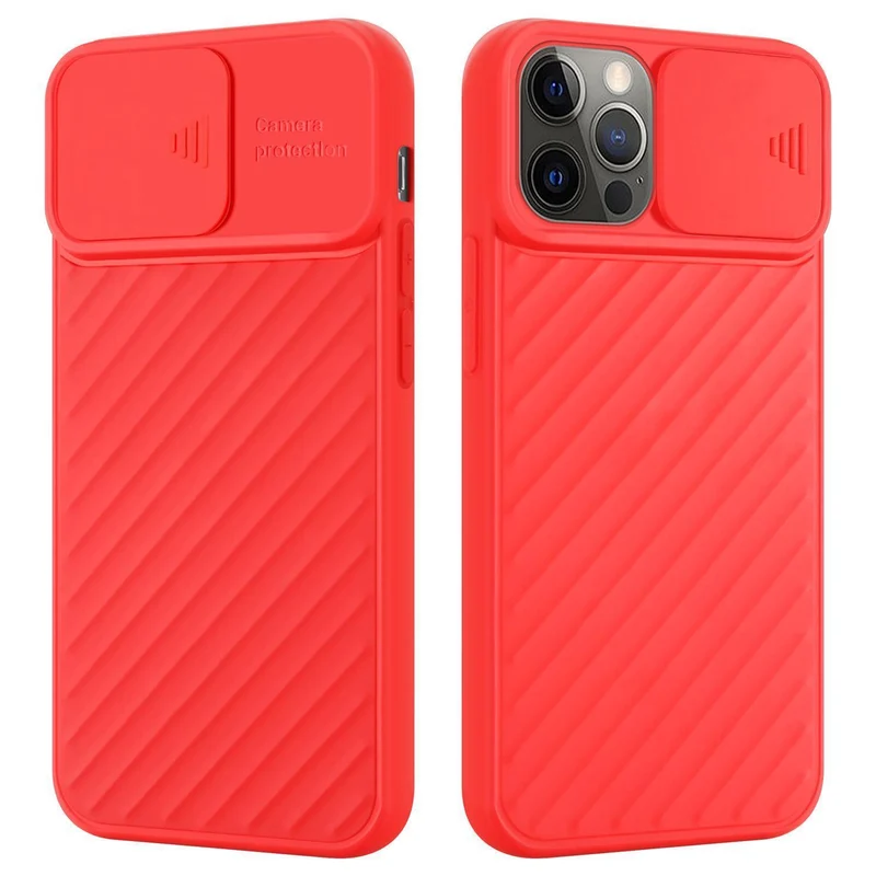 Cadorabo Hülle kompatibel mit Apple iPhone 13 PRO MAX Schutzhülle aus flexiblem TPU Silikon und mit Kameraschutz
