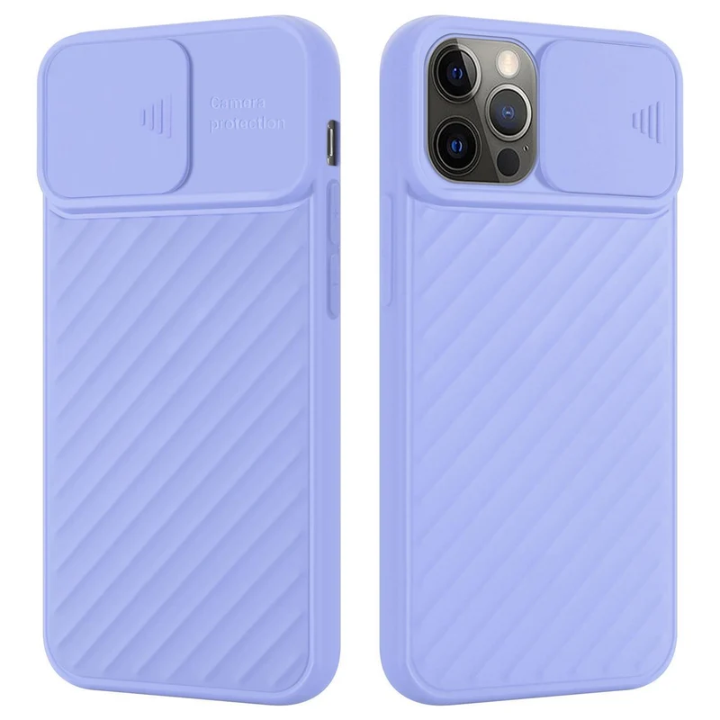 Cadorabo Hülle kompatibel mit Apple iPhone 13 PRO MAX Schutzhülle aus flexiblem TPU Silikon und mit Kameraschutz
