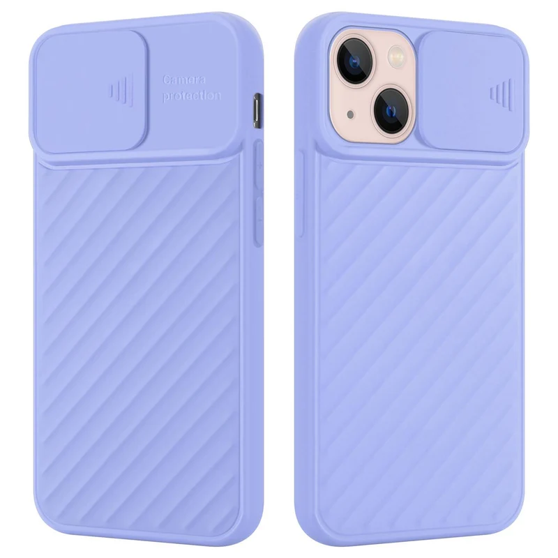 Cadorabo Hülle kompatibel mit Apple iPhone 13 MINI Schutzhülle aus flexiblem TPU Silikon und mit Kameraschutz