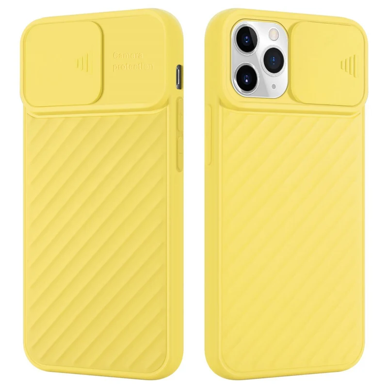 Cadorabo Hülle kompatibel mit Apple iPhone 11 PRO MAX Schutzhülle aus flexiblem TPU Silikon und mit Kameraschutz