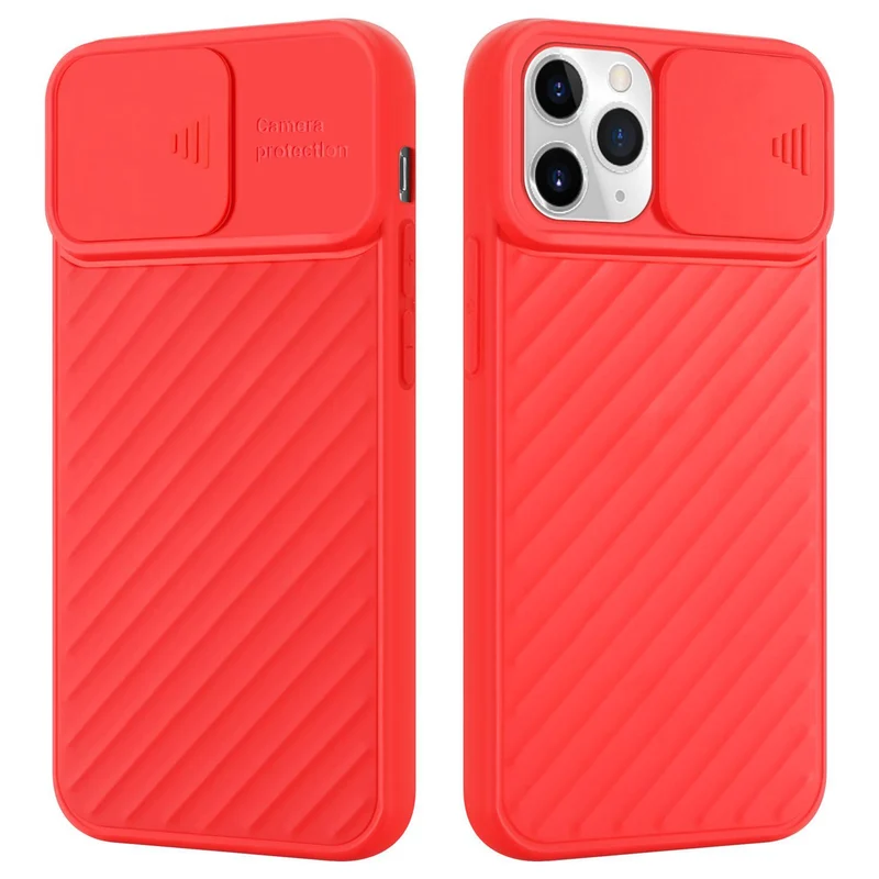 Cadorabo Hülle kompatibel mit Apple iPhone 11 PRO MAX Schutzhülle aus flexiblem TPU Silikon und mit Kameraschutz