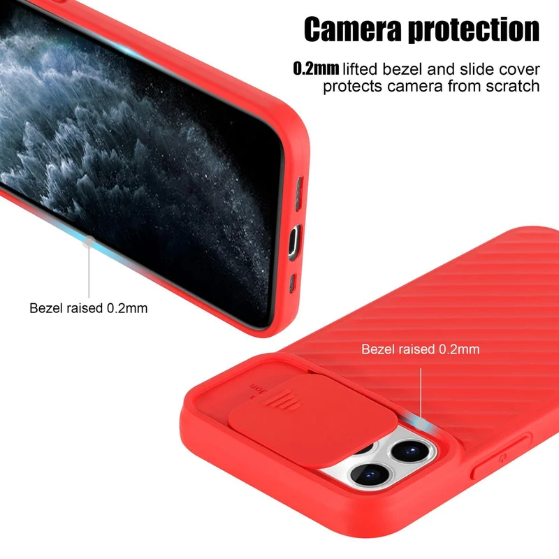 Cadorabo Hülle kompatibel mit Apple iPhone 11 PRO MAX Schutzhülle aus flexiblem TPU Silikon und mit Kameraschutz