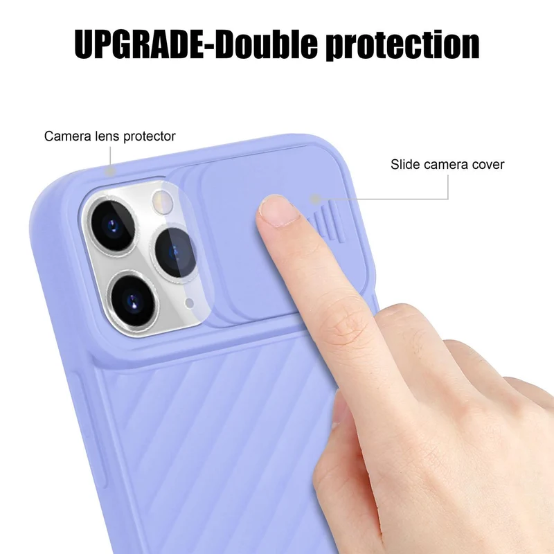 Cadorabo Hülle kompatibel mit Apple iPhone 11 PRO MAX Schutzhülle aus flexiblem TPU Silikon und mit Kameraschutz