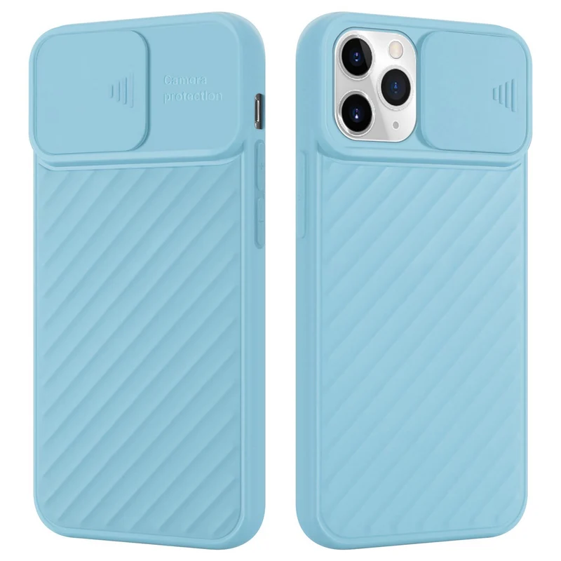 Cadorabo Hülle kompatibel mit Apple iPhone 11 PRO Schutzhülle aus flexiblem TPU Silikon und mit Kameraschutz