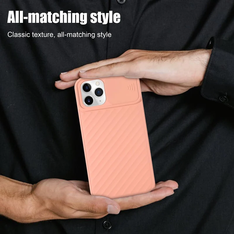 Cadorabo Hülle kompatibel mit Apple iPhone 11 PRO Schutzhülle aus flexiblem TPU Silikon und mit Kameraschutz