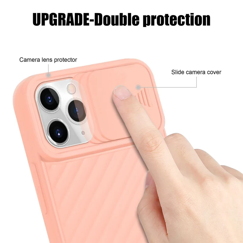 Cadorabo Hülle kompatibel mit Apple iPhone 11 PRO Schutzhülle aus flexiblem TPU Silikon und mit Kameraschutz
