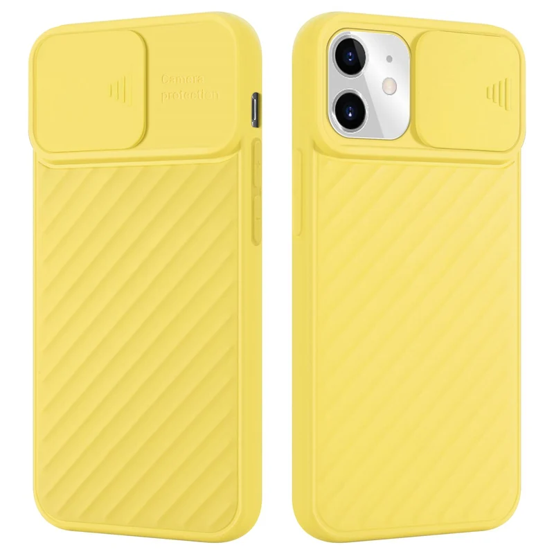 Cadorabo Hülle kompatibel mit Apple iPhone 11 Schutzhülle aus flexiblem TPU Silikon und mit Kameraschutz