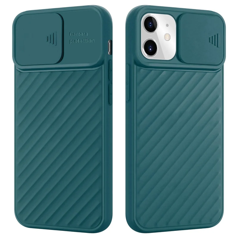 Cadorabo Hülle kompatibel mit Apple iPhone 11 Schutzhülle aus flexiblem TPU Silikon und mit Kameraschutz