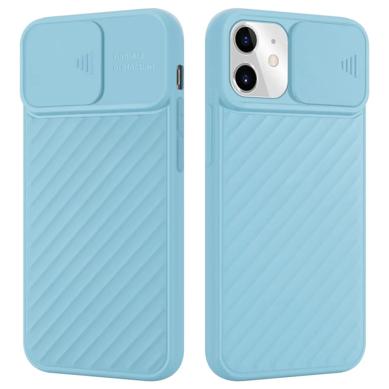 Cadorabo Hülle kompatibel mit Apple iPhone 11 Schutzhülle aus flexiblem TPU Silikon und mit Kameraschutz