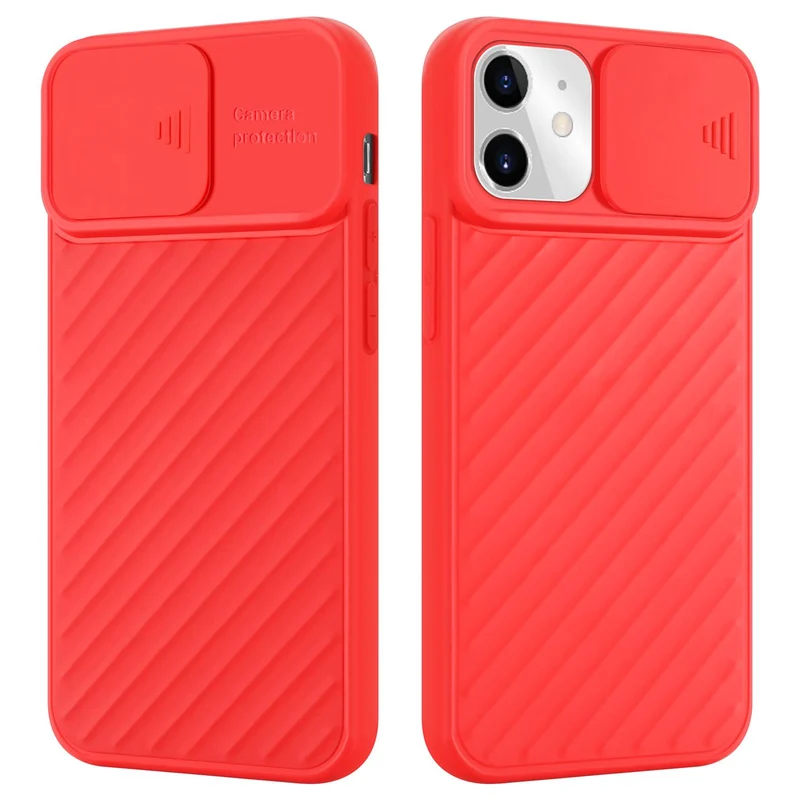 Cadorabo Hülle kompatibel mit Apple iPhone 11 Schutzhülle aus flexiblem TPU Silikon und mit Kameraschutz