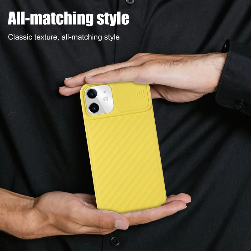 Cadorabo Hülle kompatibel mit Apple iPhone 11 Schutzhülle aus flexiblem TPU Silikon und mit Kameraschutz