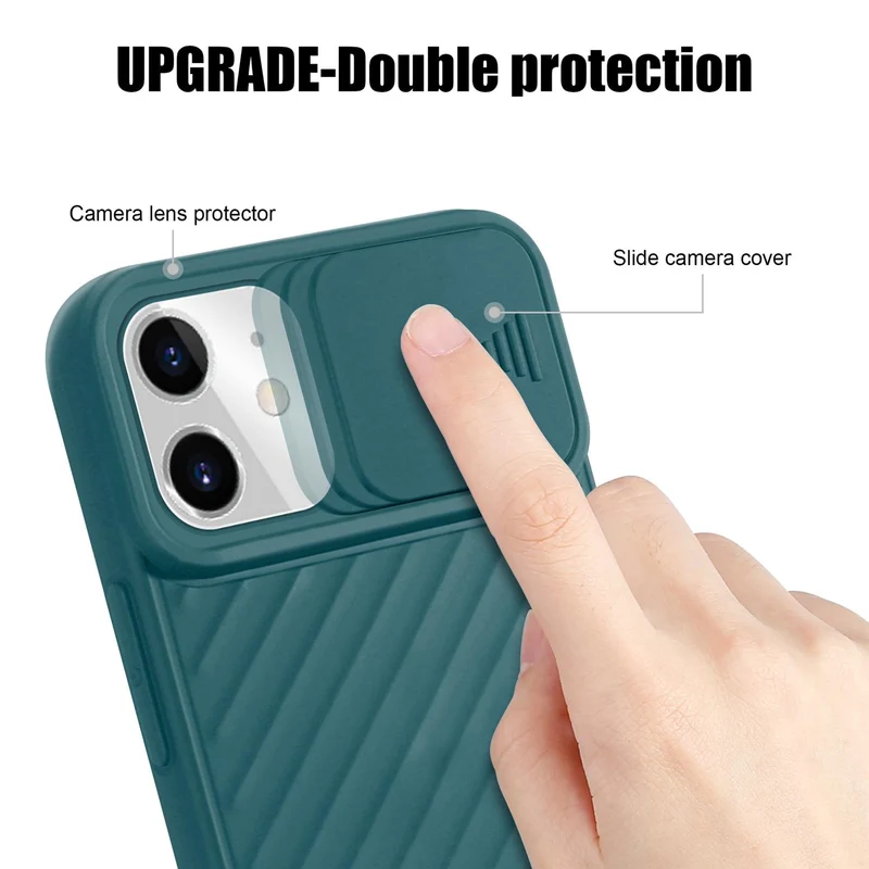 Cadorabo Hülle kompatibel mit Apple iPhone 11 Schutzhülle aus flexiblem TPU Silikon und mit Kameraschutz