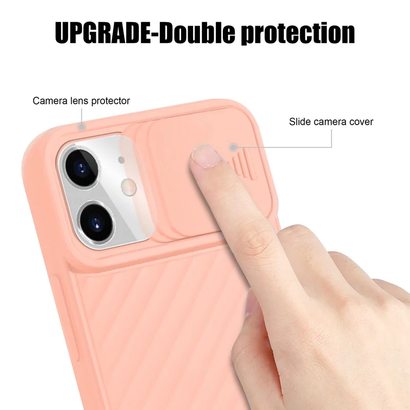 Cadorabo Hülle kompatibel mit Apple iPhone 11 Schutzhülle aus flexiblem TPU Silikon und mit Kameraschutz