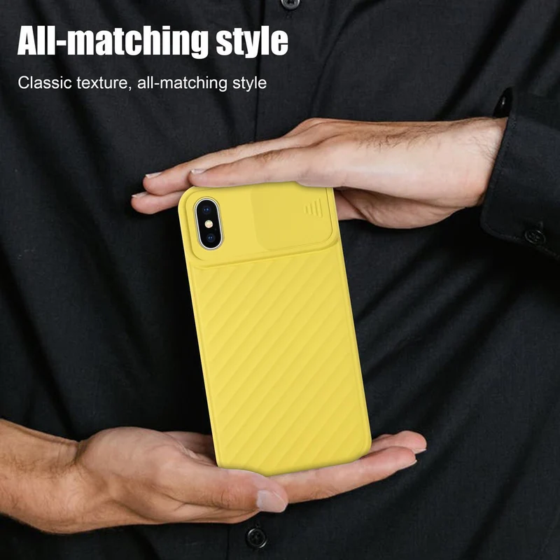 Cadorabo Hülle kompatibel mit Apple iPhone XR Schutzhülle aus flexiblem TPU Silikon und mit Kameraschutz