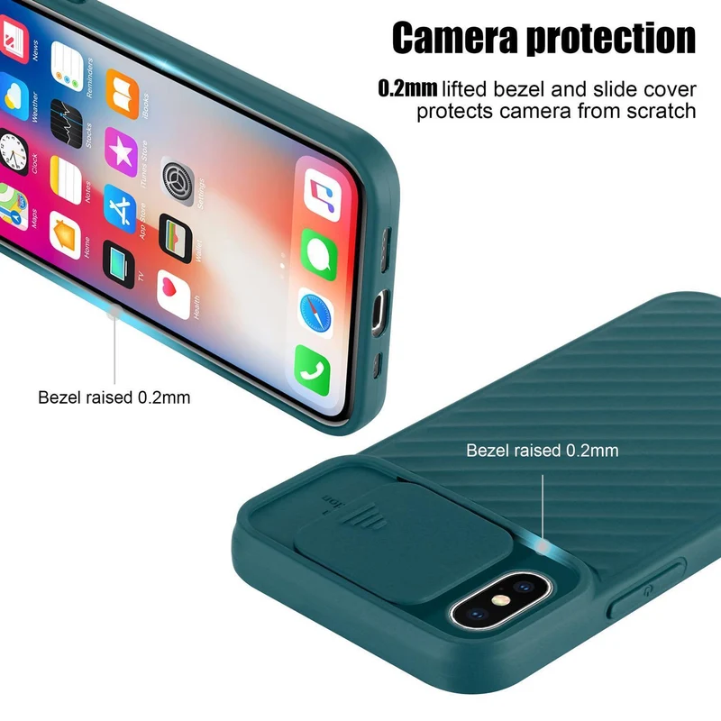 Cadorabo Hülle kompatibel mit Apple iPhone XR Schutzhülle aus flexiblem TPU Silikon und mit Kameraschutz