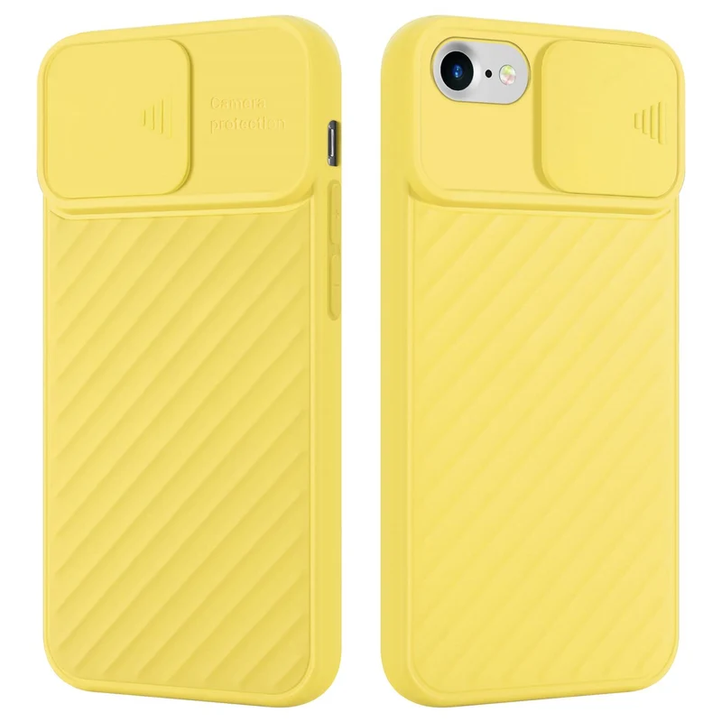 Cadorabo Hülle kompatibel mit Apple iPhone 7 / 7S / 8 / SE 2020 Schutzhülle aus flexiblem TPU Silikon und mit Kameraschutz