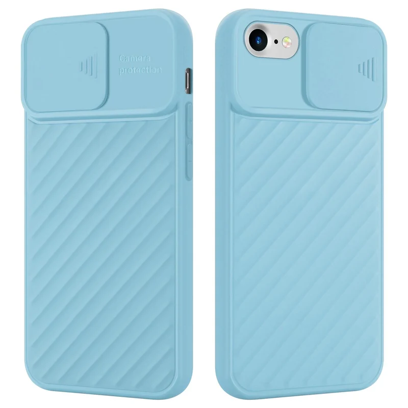 Cadorabo Hülle kompatibel mit Apple iPhone 7 / 7S / 8 / SE 2020 Schutzhülle aus flexiblem TPU Silikon und mit Kameraschutz