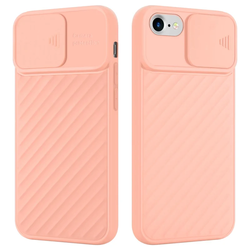Cadorabo Hülle kompatibel mit Apple iPhone 7 / 7S / 8 / SE 2020 Schutzhülle aus flexiblem TPU Silikon und mit Kameraschutz