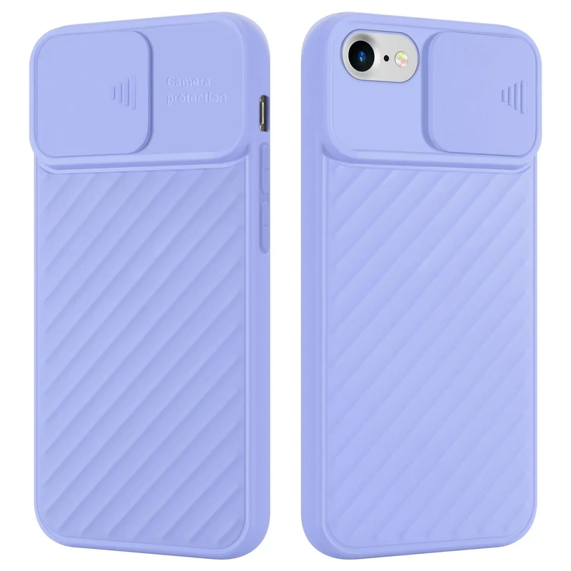 Cadorabo Hülle kompatibel mit Apple iPhone 7 / 7S / 8 / SE 2020 Schutzhülle aus flexiblem TPU Silikon und mit Kameraschutz
