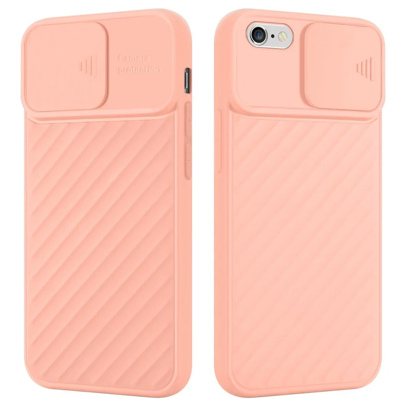 Cadorabo Hülle kompatibel mit Apple iPhone 6 PLUS / 6S PLUS Schutzhülle aus flexiblem TPU Silikon und mit Kameraschutz