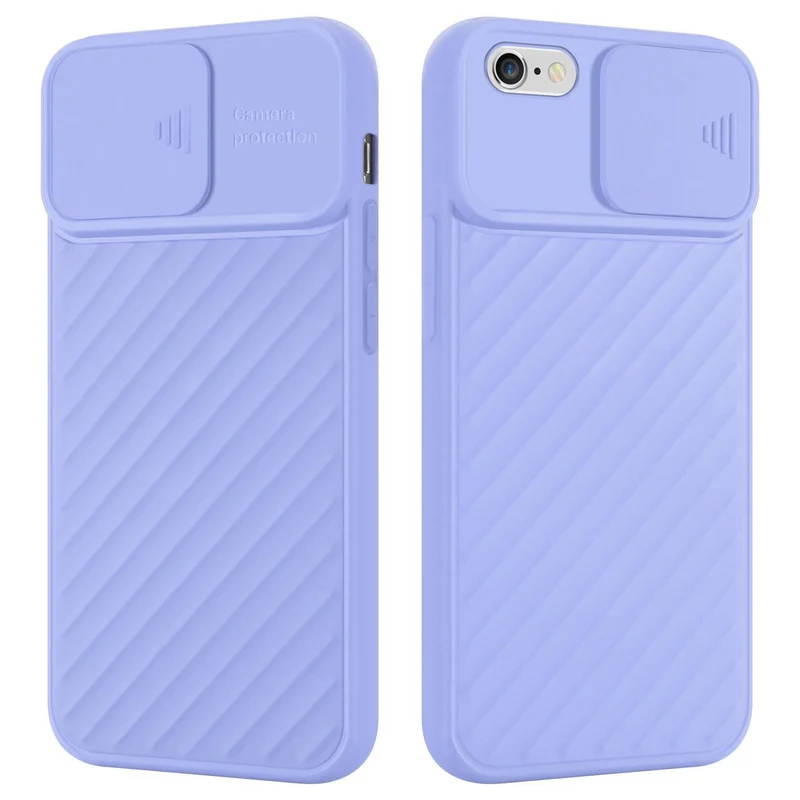Cadorabo Hülle kompatibel mit Apple iPhone 6 / 6S Schutzhülle aus flexiblem TPU Silikon und mit Kameraschutz