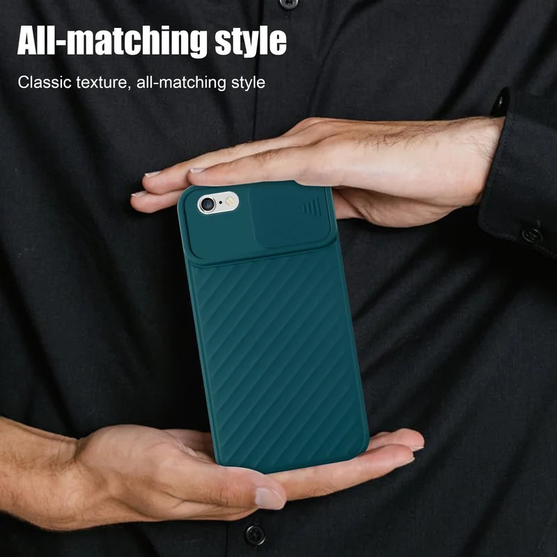 Cadorabo Hülle kompatibel mit Apple iPhone 6 / 6S Schutzhülle aus flexiblem TPU Silikon und mit Kameraschutz