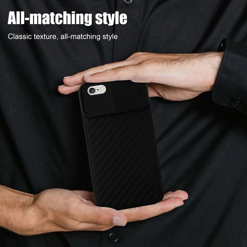 Cadorabo Hülle kompatibel mit Apple iPhone 6 / 6S Schutzhülle aus flexiblem TPU Silikon und mit Kameraschutz