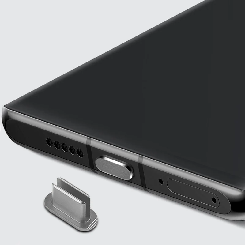 Cadorabo Schutzkappe kompatibel mit USB C Staub Schutz Stecker Stöpsel für Ladeanschluss Staubdicht
