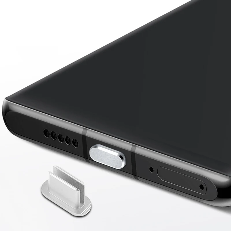 Cadorabo Schutzkappe kompatibel mit USB C Staub Schutz Stecker Stöpsel für Ladeanschluss Staubdicht