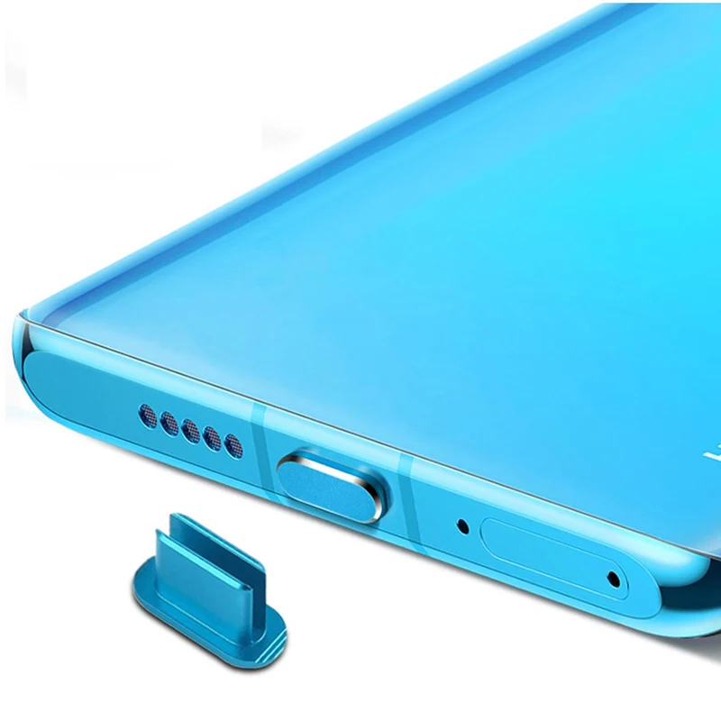 Cadorabo Schutzkappe kompatibel mit USB C Staub Schutz Stecker Stöpsel für Ladeanschluss Staubdicht