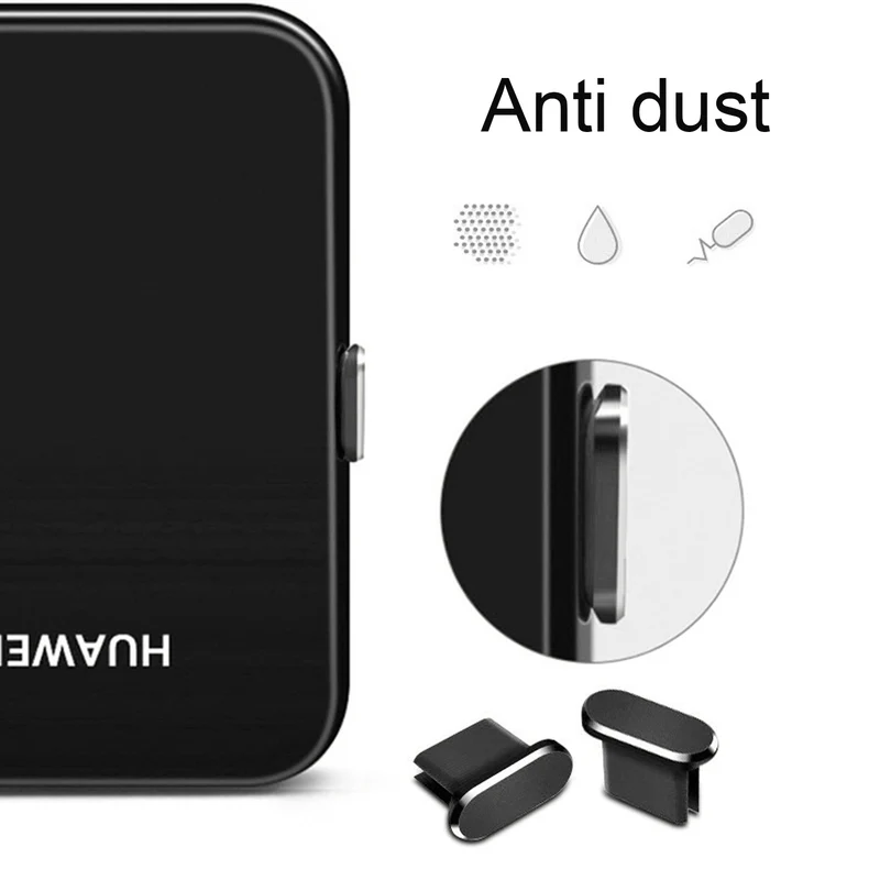 Cadorabo Schutzkappe kompatibel mit USB C Staub Schutz Stecker Stöpsel für Ladeanschluss Staubdicht