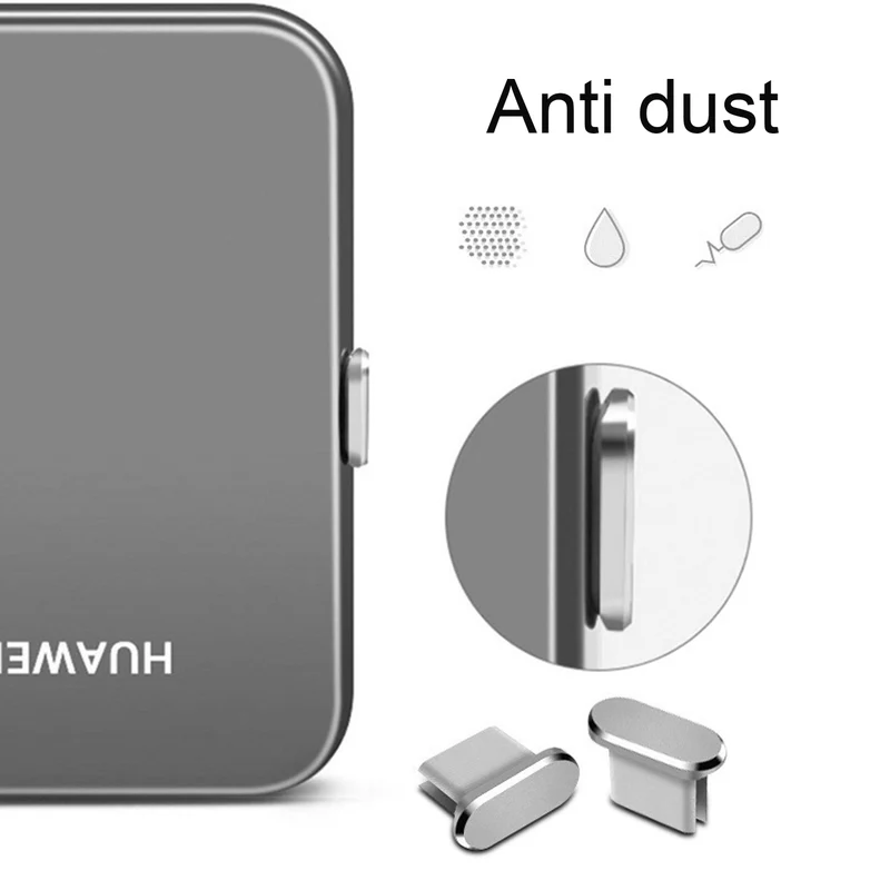 Cadorabo Schutzkappe kompatibel mit USB C Staub Schutz Stecker Stöpsel für Ladeanschluss Staubdicht
