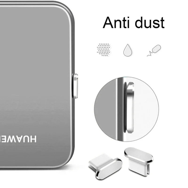 Cadorabo Schutzkappe kompatibel mit USB C Staub Schutz Stecker Stöpsel für Ladeanschluss Staubdicht