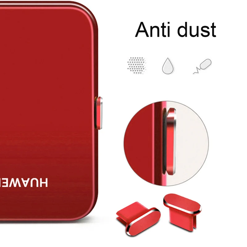 Cadorabo Schutzkappe kompatibel mit USB C Staub Schutz Stecker Stöpsel für Ladeanschluss Staubdicht
