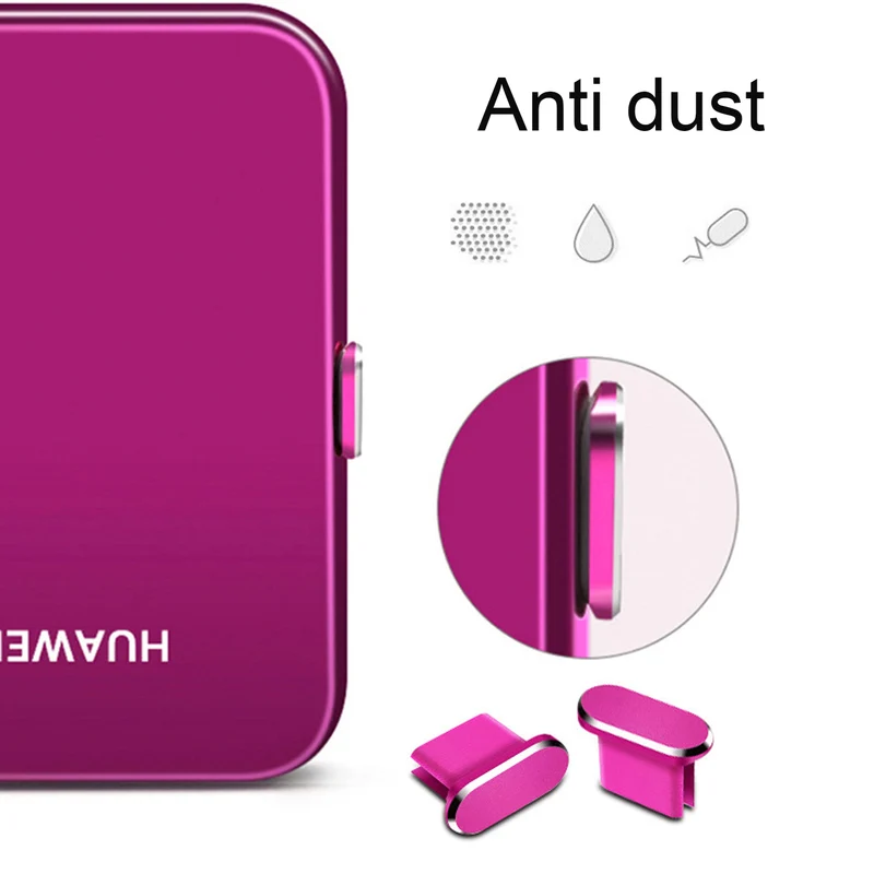 Cadorabo Schutzkappe kompatibel mit USB C Staub Schutz Stecker Stöpsel für Ladeanschluss Staubdicht