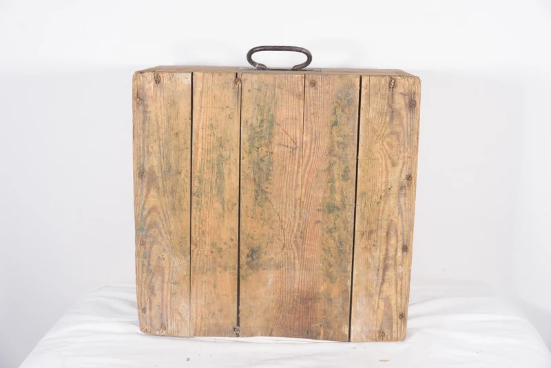 „Oben nicht werfen luftdicht verpackt“ WH WW 2 Holzkiste