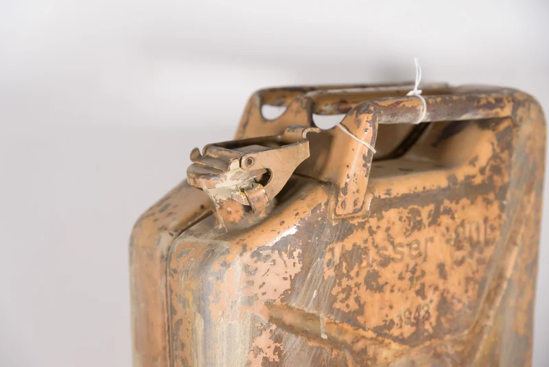 WW 2 gelber WH-Kraftstoffkanister