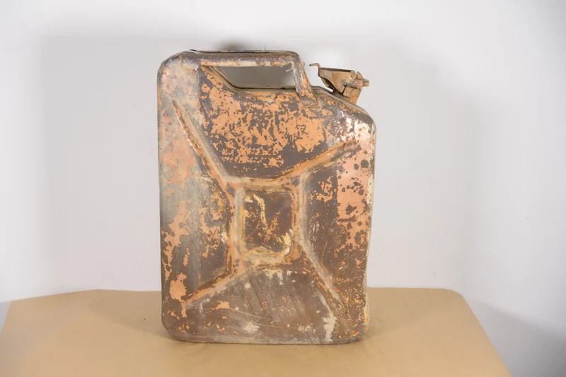 WW 2 gelber WH-Kraftstoffkanister