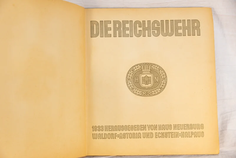 Stickeralbum "Die Reichwehr" 1933