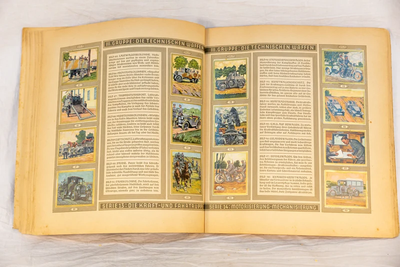 Stickeralbum "Die Reichwehr" 1933