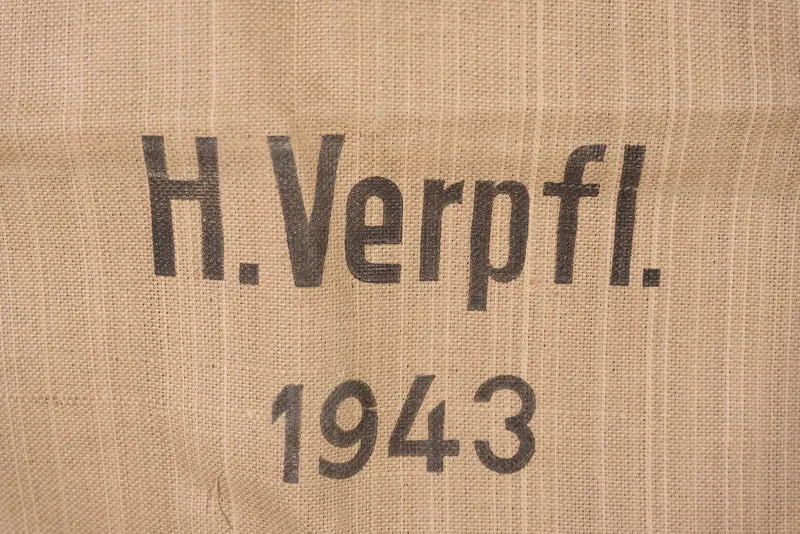 Aus Gemüse hergestellter Vorratsbeutel, 1943
