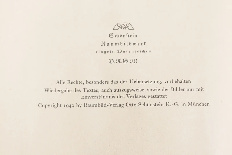Dreidimensionales Album „Der Kampf im Westen“.