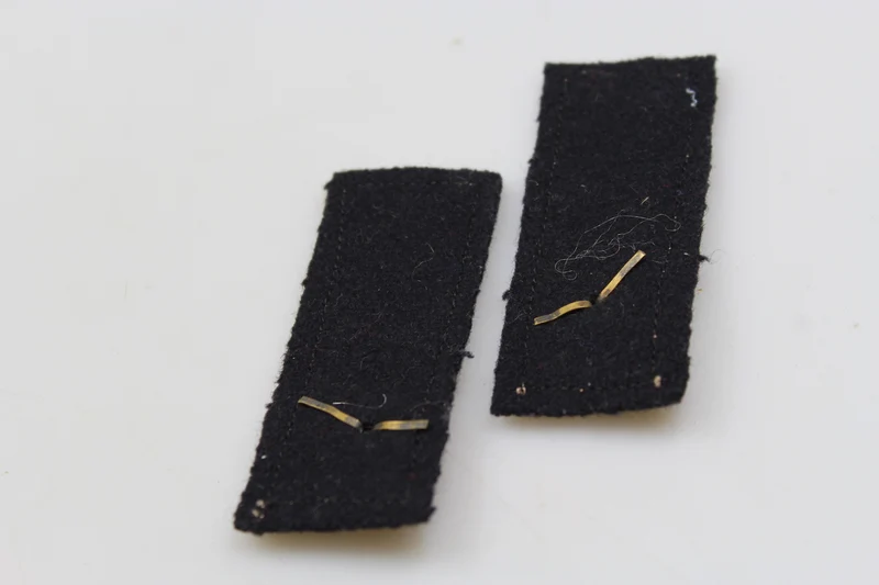 Paar offizielle REI-Insignien aus dem 2. Weltkrieg