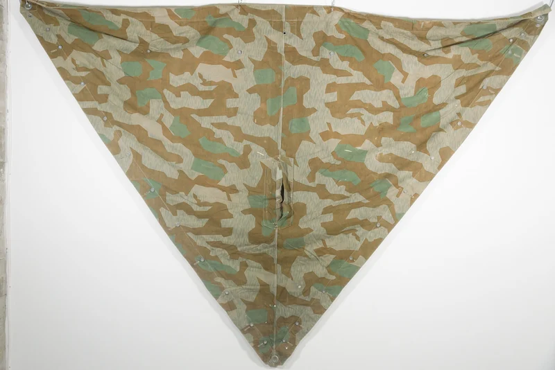 Zeltbahntarnung Splittertarn WW2