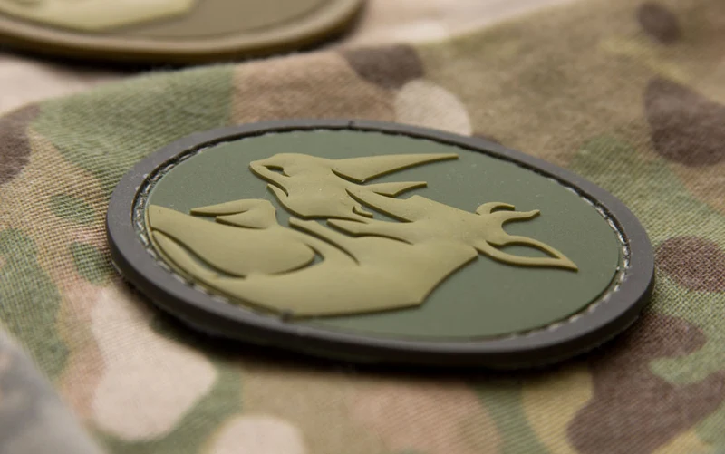 Milspec Monkey Rhino Head Patch