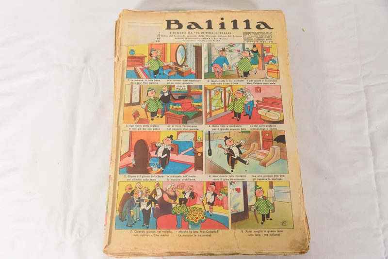 „Il Balilla“ komplettes Jahr 1938