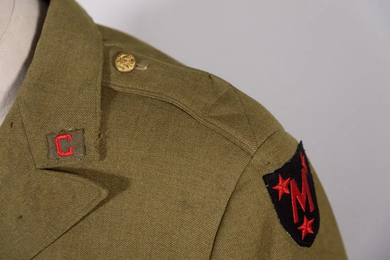 Schuljacke für Infanterie-Offiziere der US-Armee aus dem 1. Weltkrieg